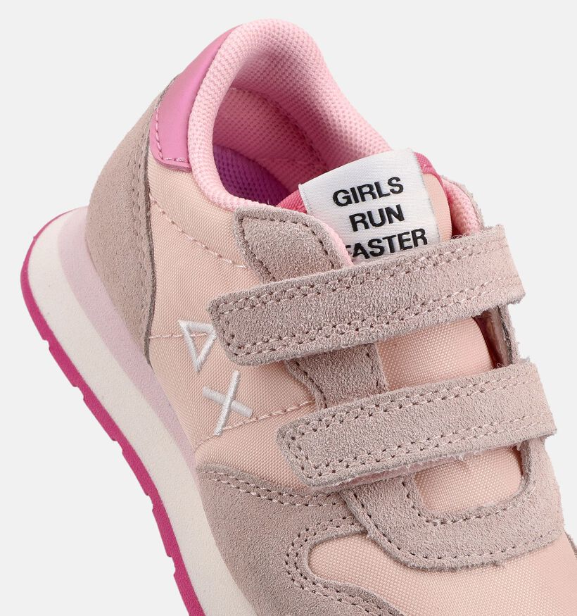 Sun68 Ally Roze Lage Sneakers voor meisjes (369056) - geschikt voor steunzolen