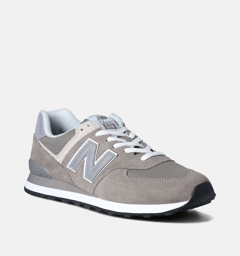 New Balance ML 574 Grijze Sneakers voor heren (353357) - geschikt voor steunzolen