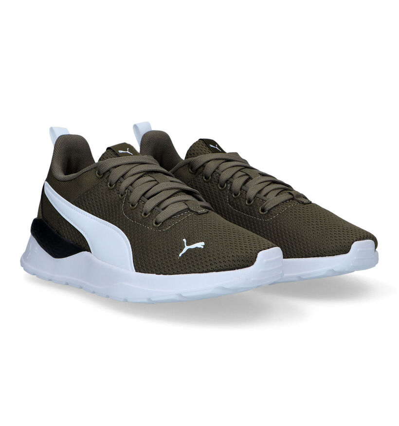 Puma Anzarun Lite Zwarte sneakers voor jongens, meisjes (334454)