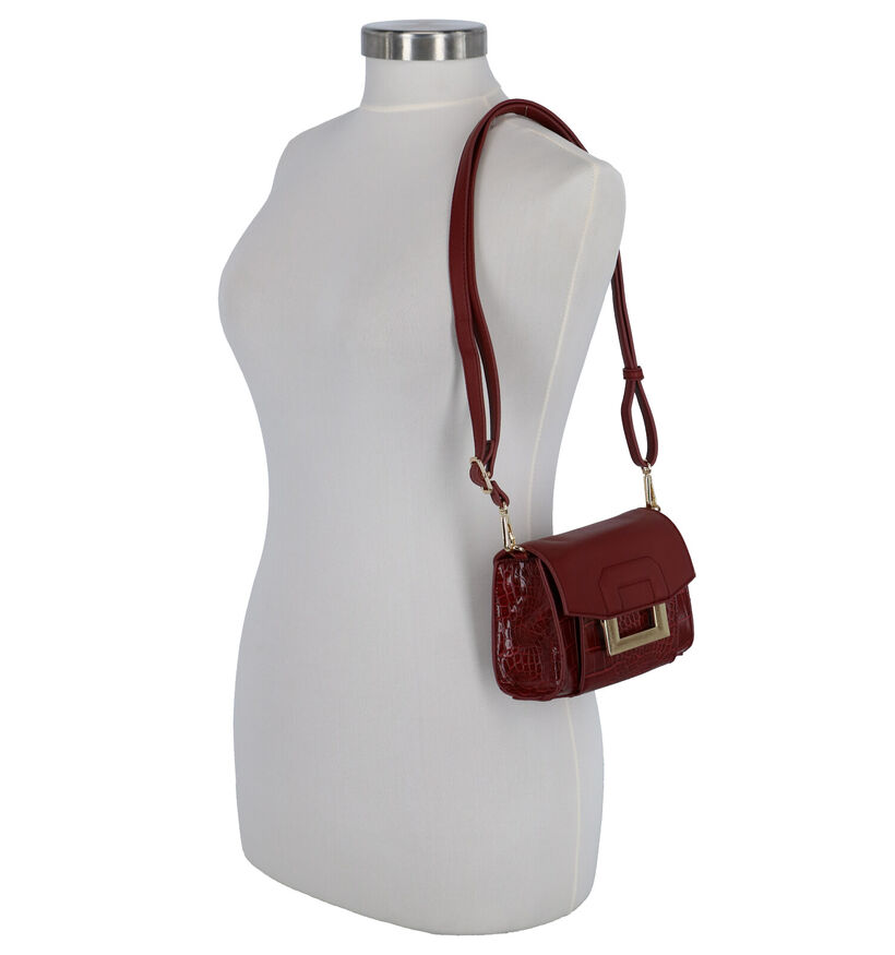 Bulaggi Cynthia Bordeaux Crossbody Tas in kunstleer (262884)