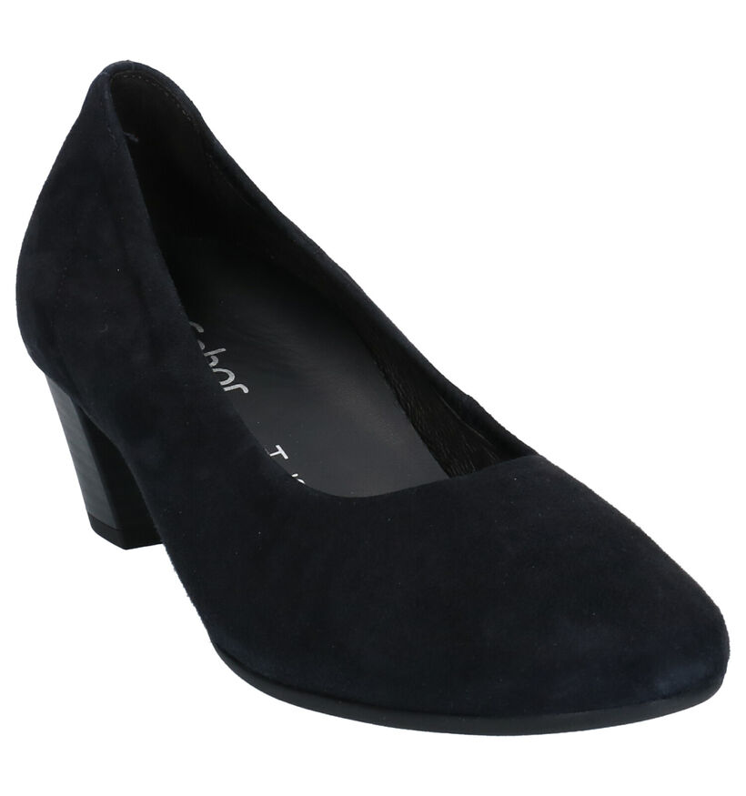 Gabor OptiFit Escarpins en Noir en daim (271508)