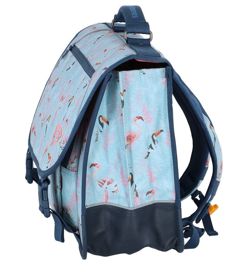 STONES and BONES Cedar Cartable en Bleu en simili cuir (277401)