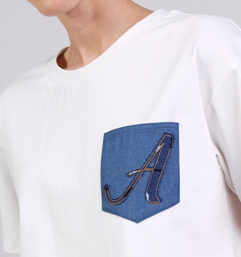 Ador&eacute; Sey Witte T-shirt voor dames (376747)