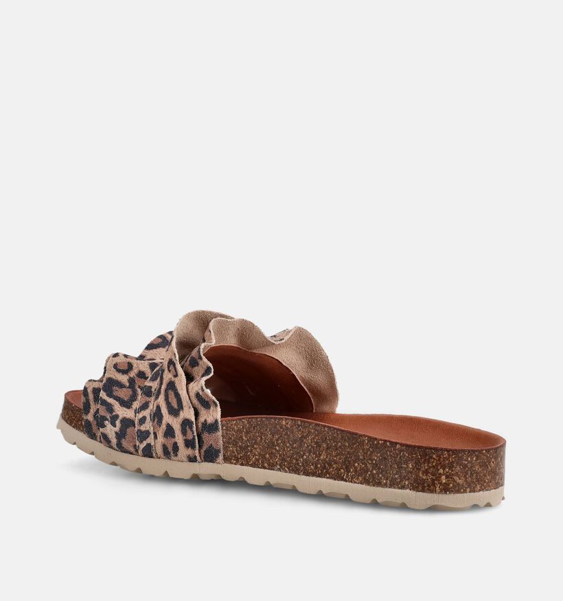 Verbenas Rocio Bruine Slippers voor dames (372917)