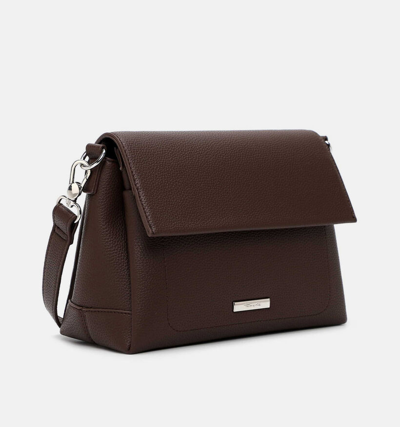 Tamaris Melissa Sac port&eacute; crois&eacute; en Brun fonc&eacute; pour femmes (378783)