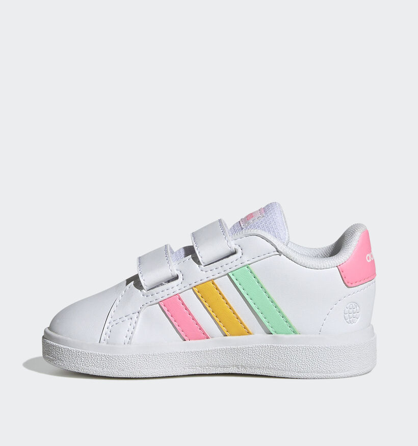 adidas Grand Court 2.0 Witte Sneakers voor meisjes (359668) - geschikt voor steunzolen