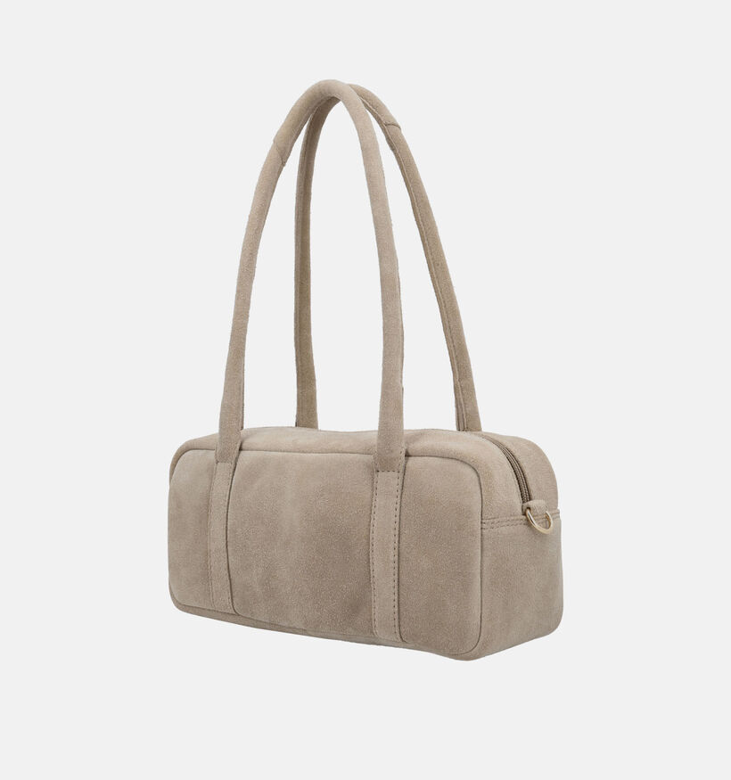 Charm London Sevilla Donkerbeige Schoudertas voor dames (374819)