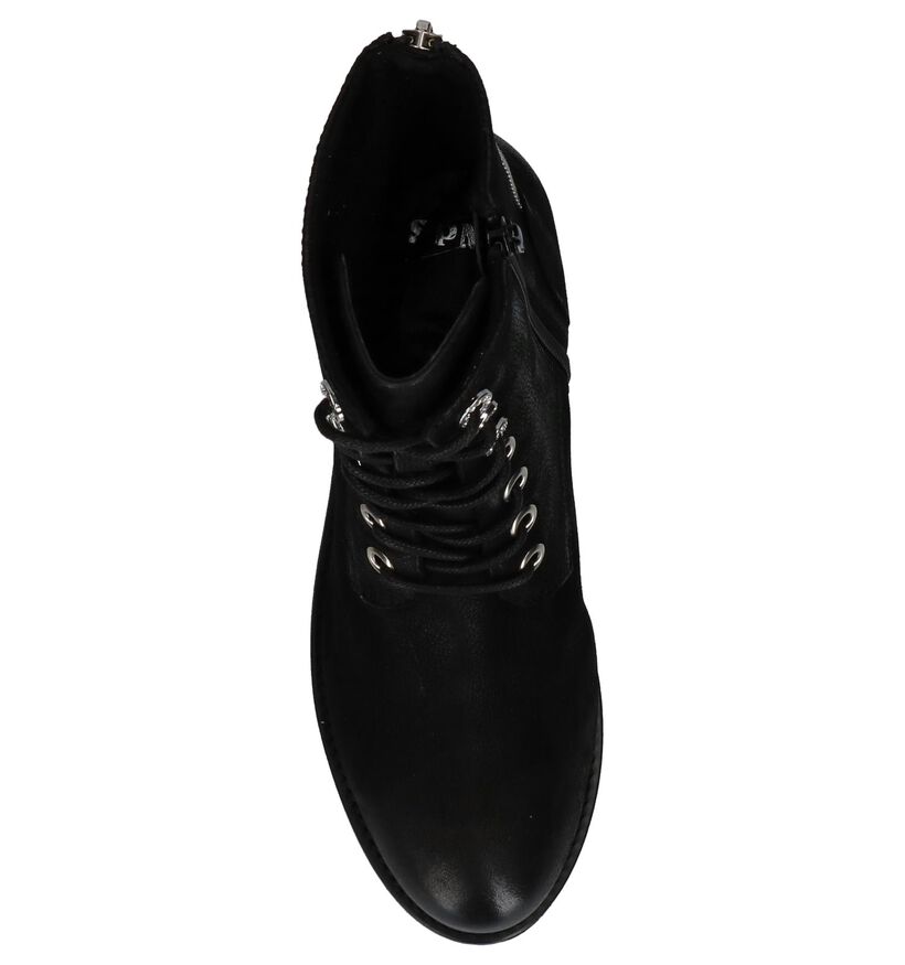 SPM Bottines en Noir en nubuck (226837)