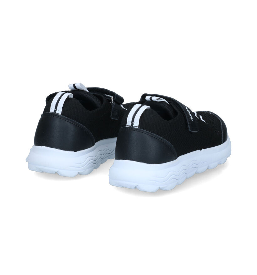 Geox Spherica Baskets en Noir pour garçons (317630) - pour semelles orthopédiques