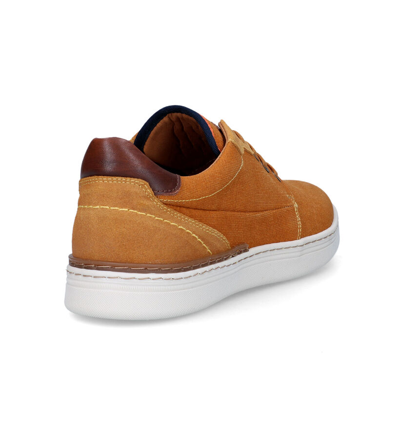 Bullboxer Chaussures à lacets en Jaune pour hommes (321350) - pour semelles orthopédiques