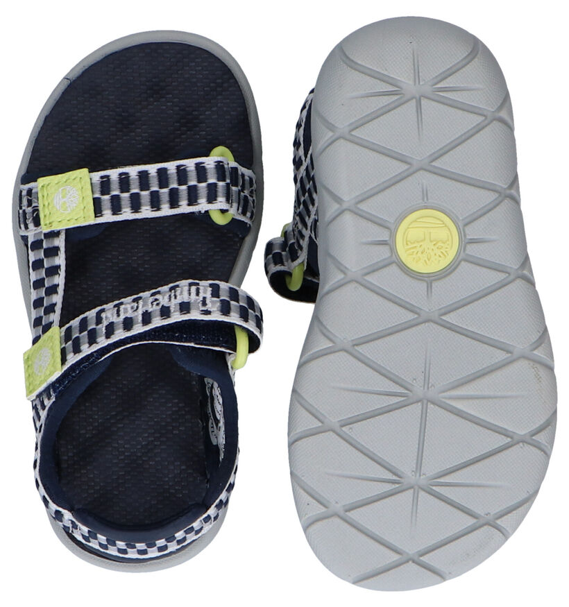 Timberland Perkins Row Webbing Sandales en Vert pour garçons (305833)