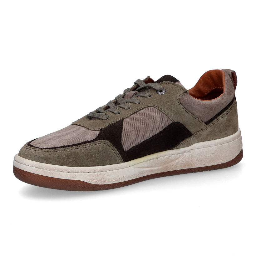 River Woods Glenn Chaussures à lacets en Kaki pour hommes (316657)