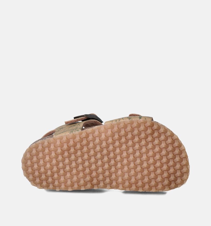 Little David Barbados 1 Sandales pour bébé en Taupe pour filles, garçons (356050)