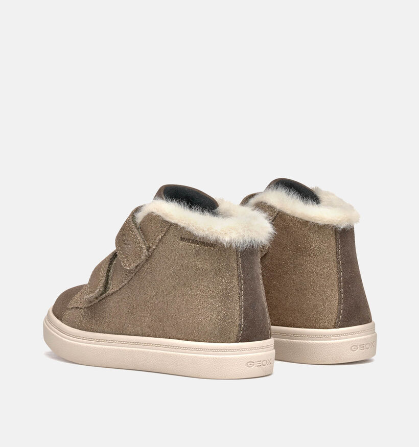 Geox Nashik Waterproof Bronzen Sneakers voor meisjes (361912) - geschikt voor steunzolen
