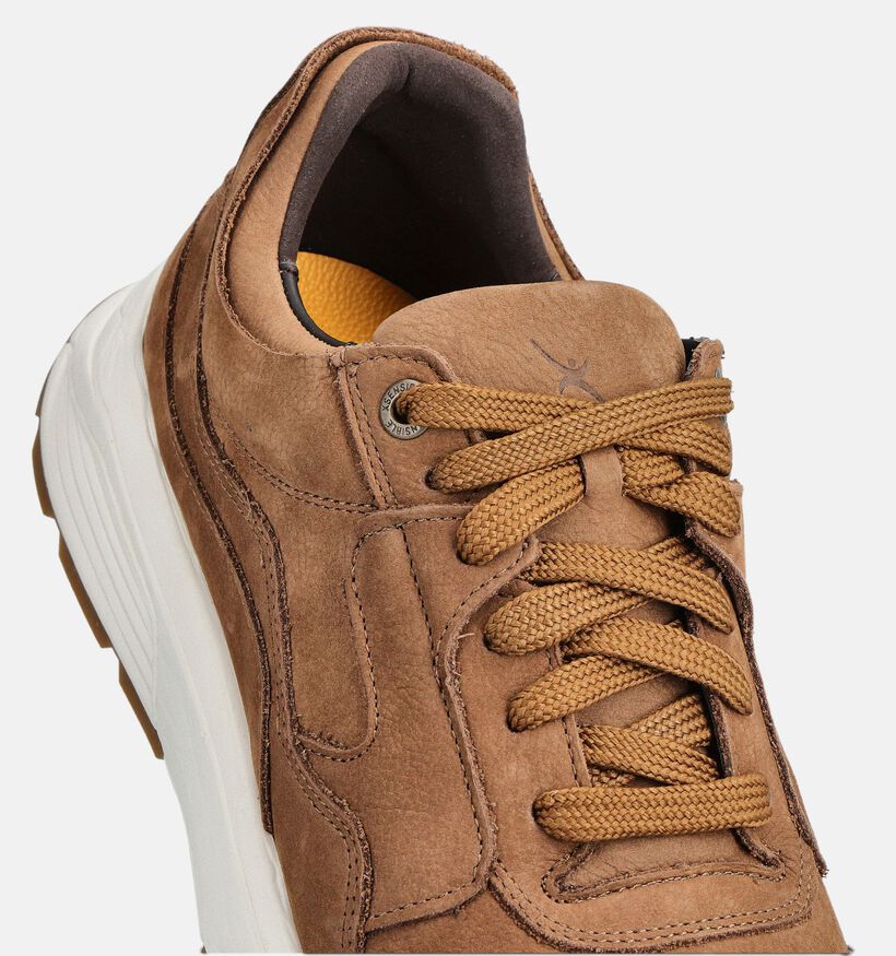 Xsensible Golden Gate Bruine Veterschoenen voor heren (363771) - geschikt voor steunzolen