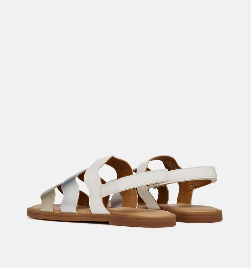 Geox Karly Sandales en Blanc pour filles (370122)