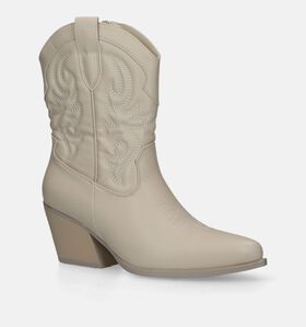 Posh by Poelman Ecru Cowboylaarzen in kunstleer (331356)