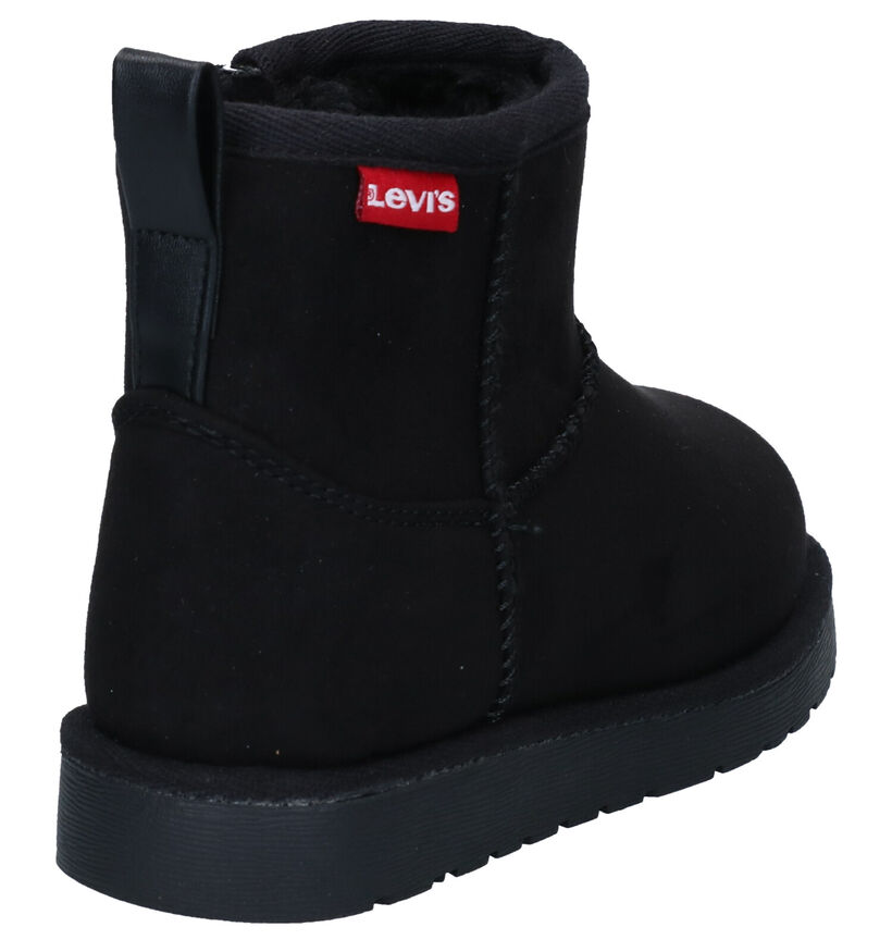 Levi's New Wave Zwarte Laarzen in stof (295560)