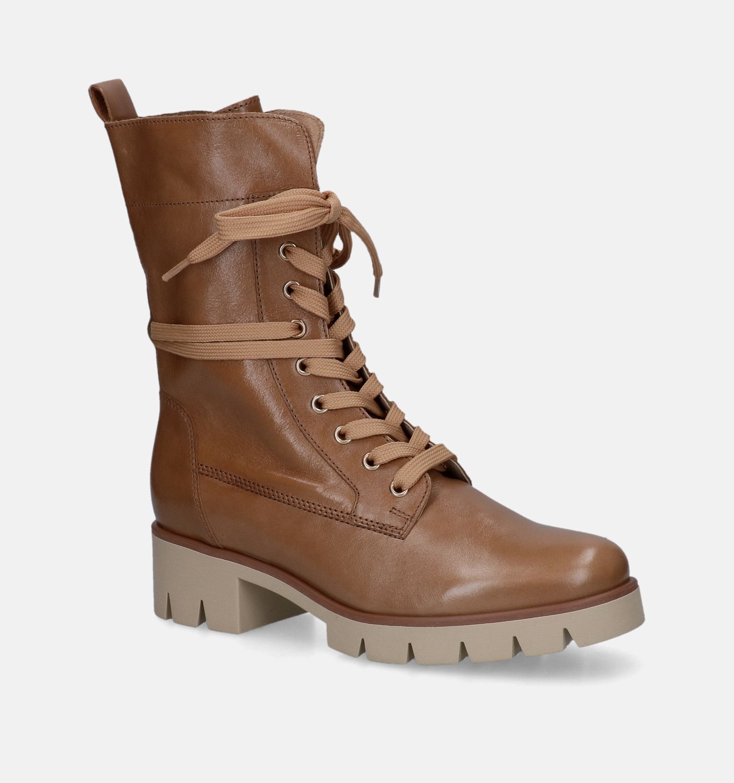 Enkel veterboots dames hot sale