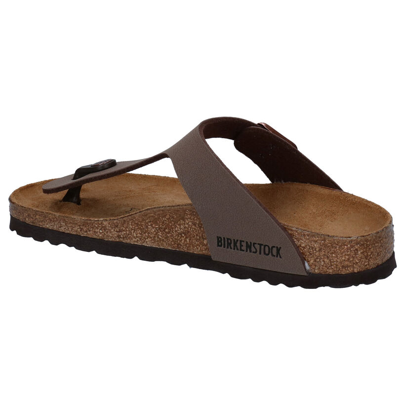 Birkenstock Gizeh Zwarte Teenslippers voor jongens (338075)