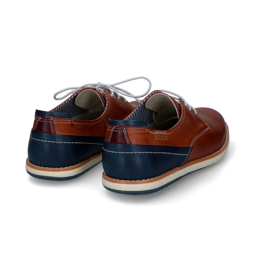 Pikolinos Jucar Chaussures à lacets en Cognac en cuir (308028)