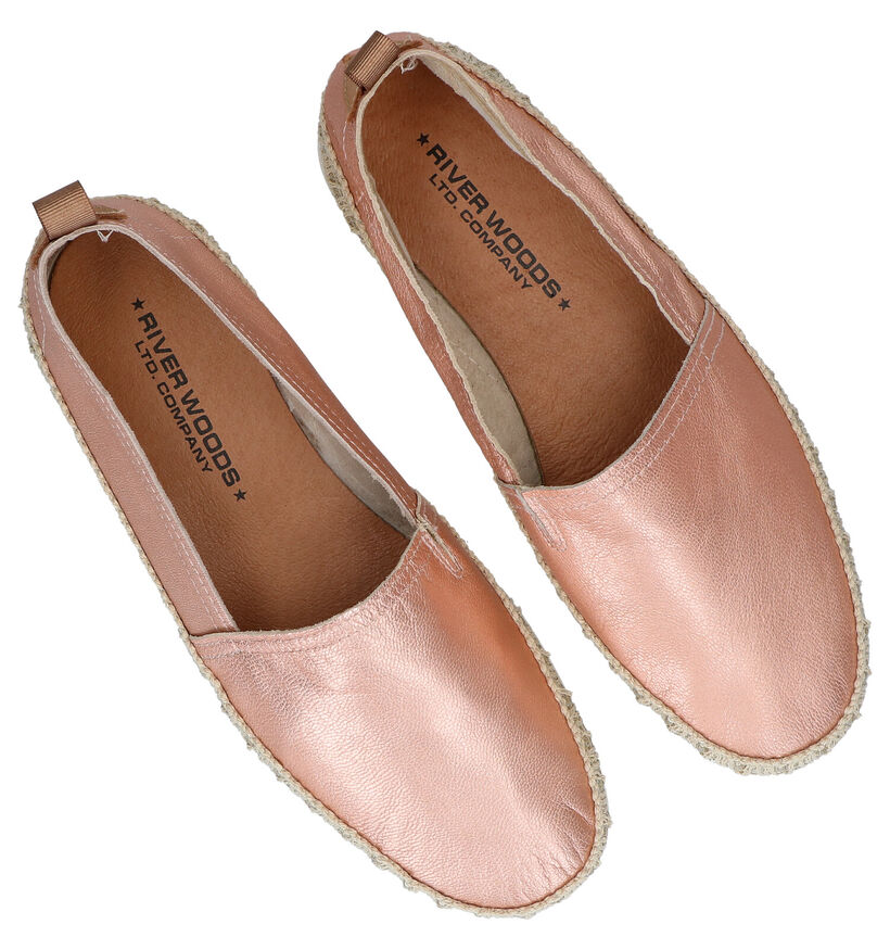 River Woods Chaussures à enfiler en Or rose pour femmes (304394)