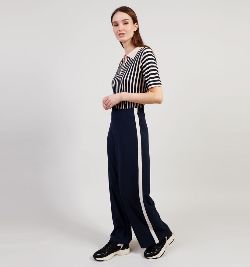JDY Geggo Life Wide Blauwe Broek voor dames (359940)