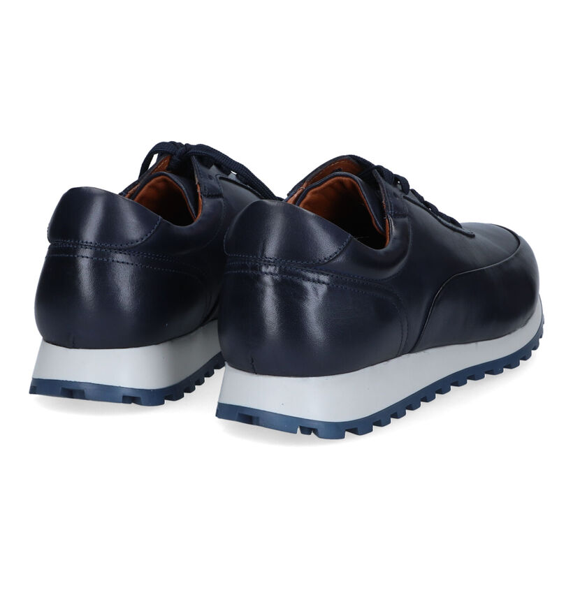 Via Borgo Chaussures à lacets en Bleu foncé pour hommes (318015)