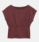 Vero Moda Smilla Bordeaux Top voor dames (384488)
