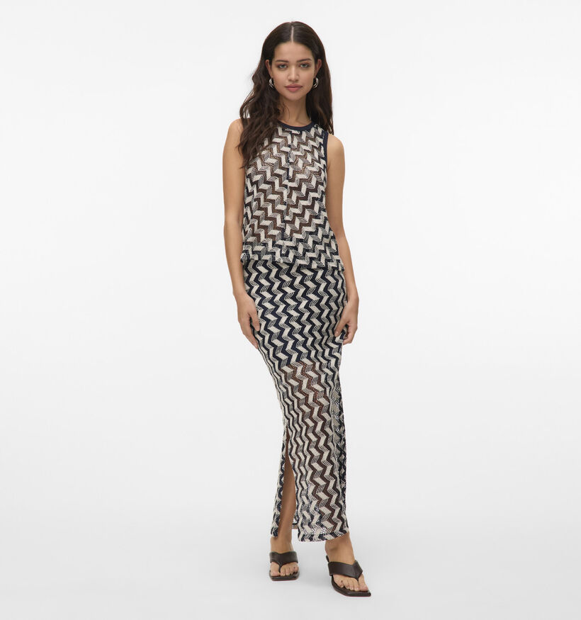 Vero Moda Tikka Débardeur en Bleu pour femmes (358779)