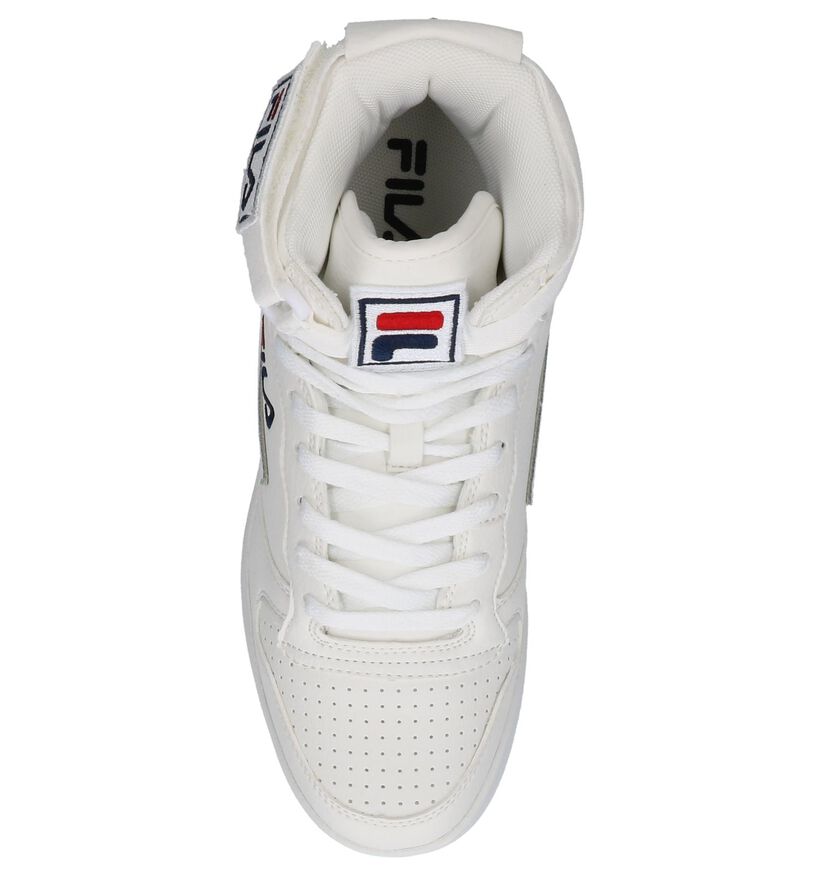 Fila FX100 Mid Baskets hautes en Blanc en simili cuir (223581)
