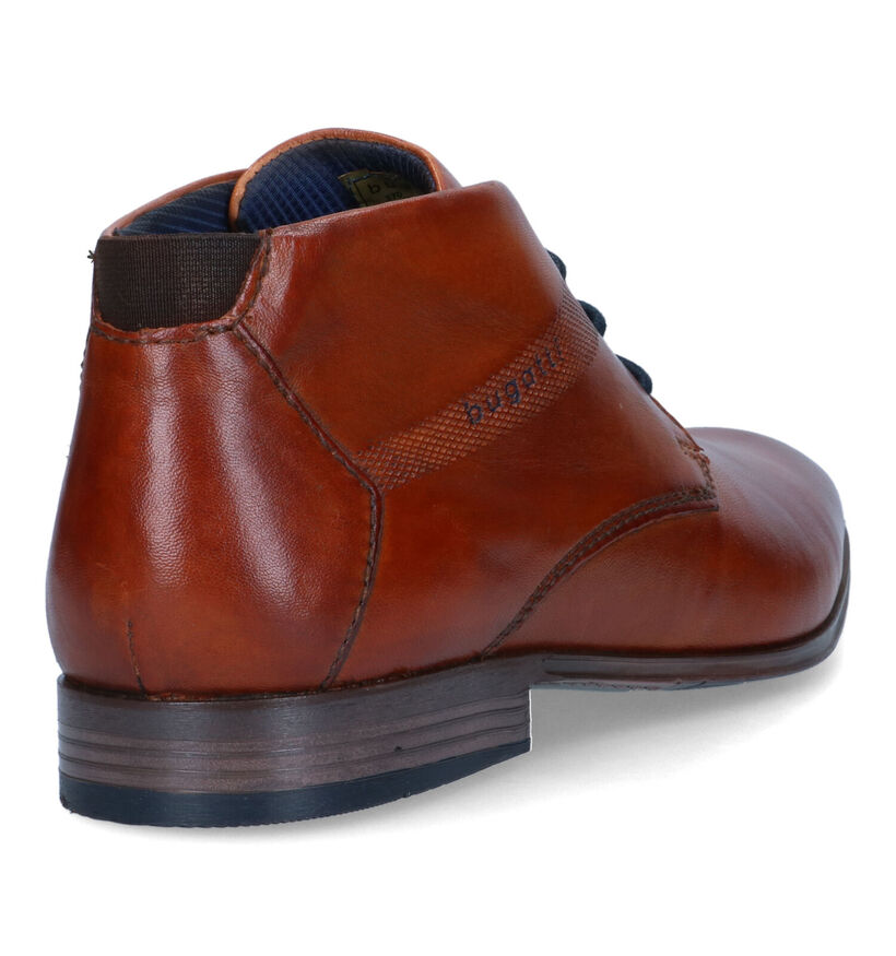 Bugatti Mattia Bottines classiques en Cognac pour hommes (319247)