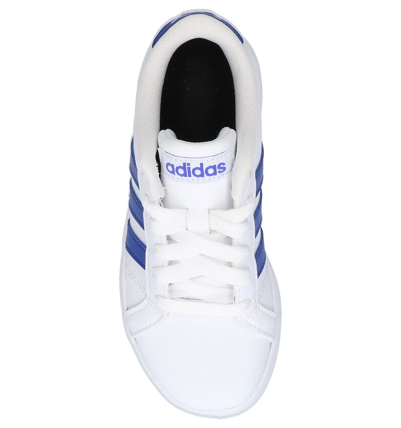 adidas Baseline K Sneakers en Noir en cuir (237174)