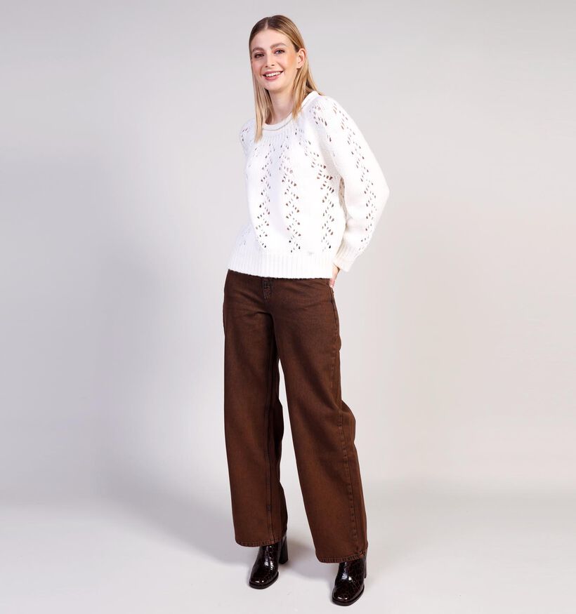 Orfeo Lexie Pull en Blanc pour femmes (364349)