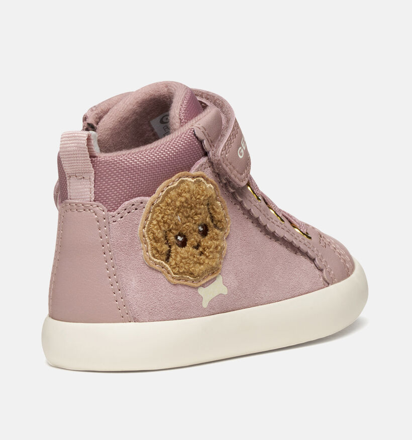 Geox Gisli Chaussures hautes en Rose pour filles (361814) - pour semelles orthopédiques