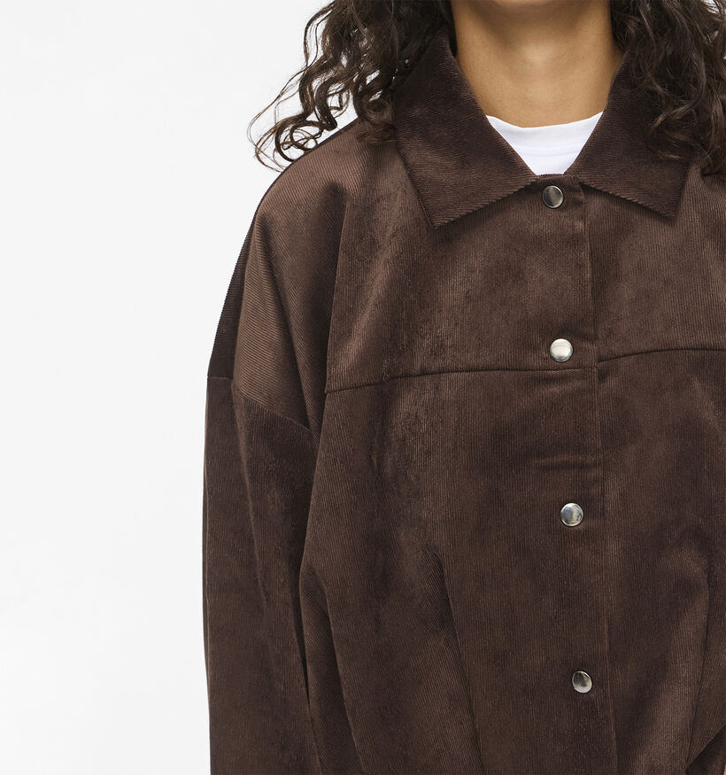 Vila Courdie Donkerbruine Korte Jas voor dames (379764)