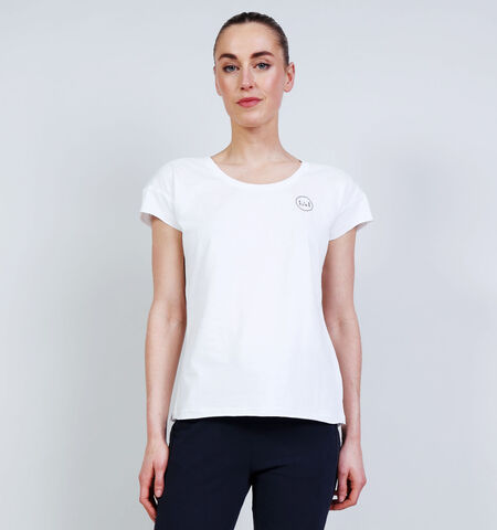 Elbsand T-shirts Wit/Blauw