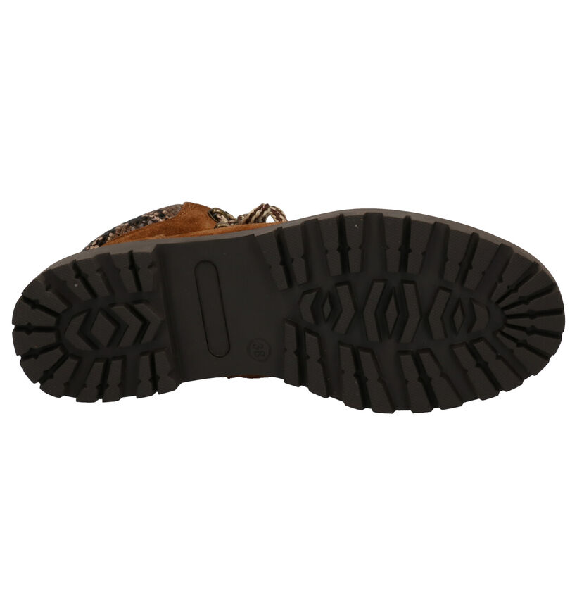 Youh! Cognac Boots in daim (259342)
