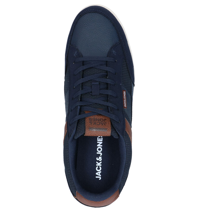 Jack & Jones Byson Blauwe Veterschoenen in kunstleer (269161)