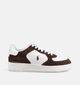 Polo Ralph Lauren Masters Bruine/Witte Sneakers voor heren (377255) - geschikt voor steunzolen