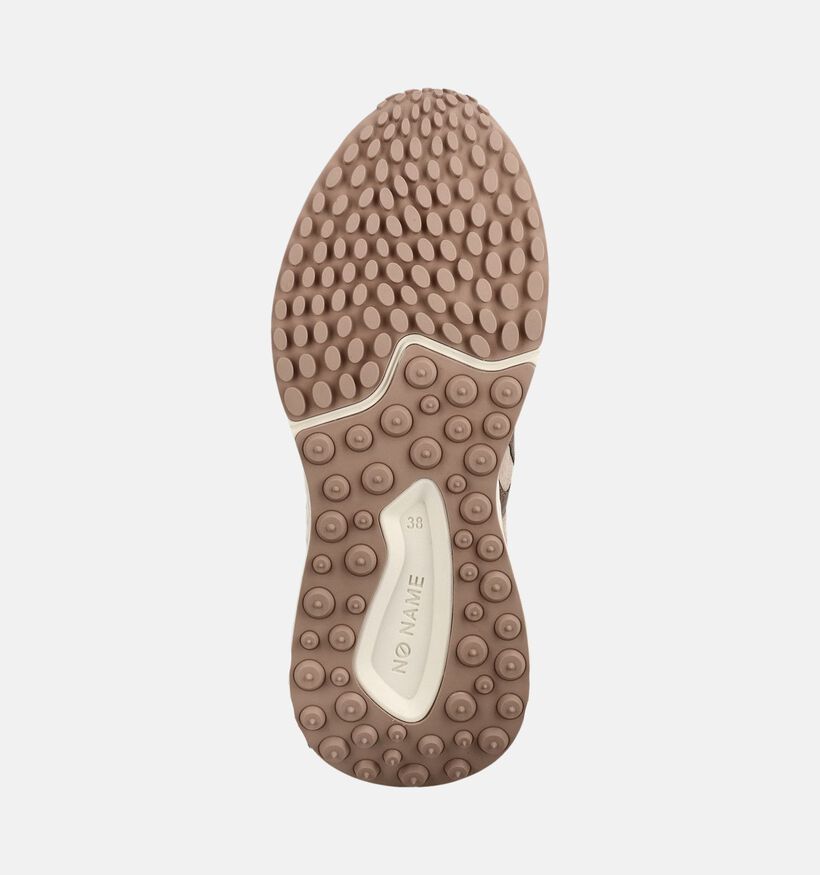 No Name Carter Jogger Baskets en Beige pour femmes (380986) - pour semelles orthop&eacute;diques