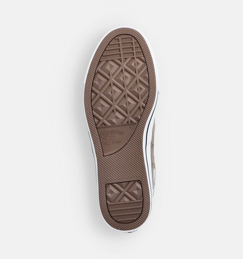 Converse Chuck Taylor All Star Malden Taupe Hoge Sneakers voor heren (368331) - geschikt voor steunzolen