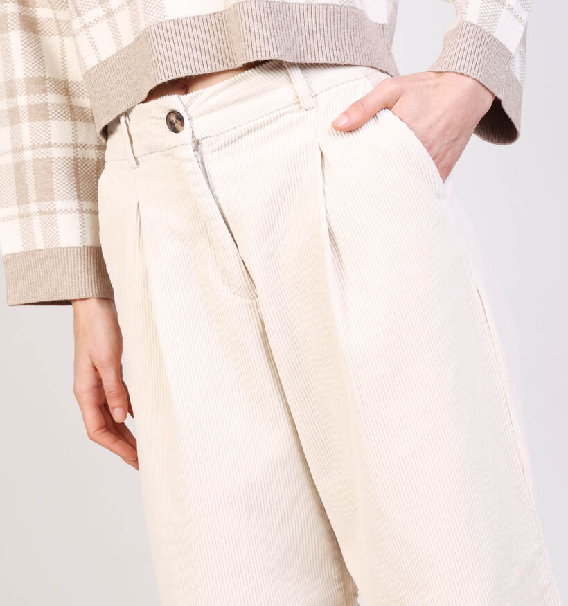 JDY Shiraz Lichtbeige Broek JDY Shiraz Lichtbeige Broek voor dames (365280)