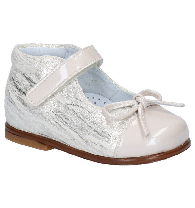 Beberlis Chaussures pour bébé en Beige clair en nubuck (273015)