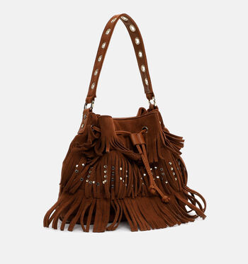 Suri Frey Sacs &agrave; main Cognac/Taupe/Vert