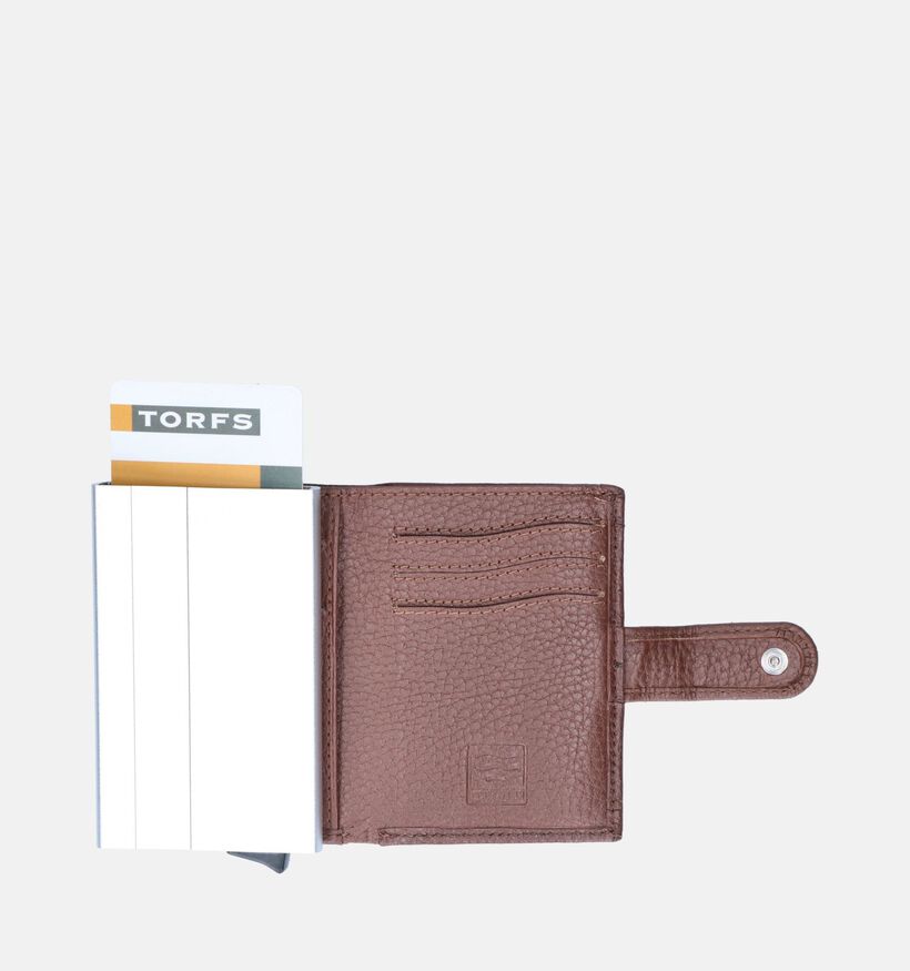 Crinkles Portcarte en Cognac pour femmes (349882)