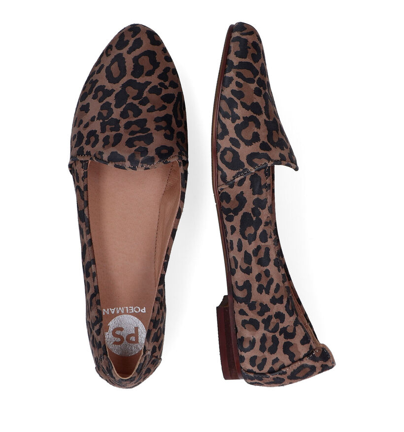 Poelman Loafers en Marron en nubuck (317508)