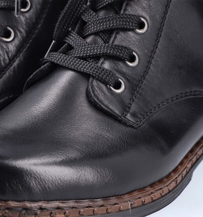 Rieker Bottines à lacets en Noir pour femmes (347437)