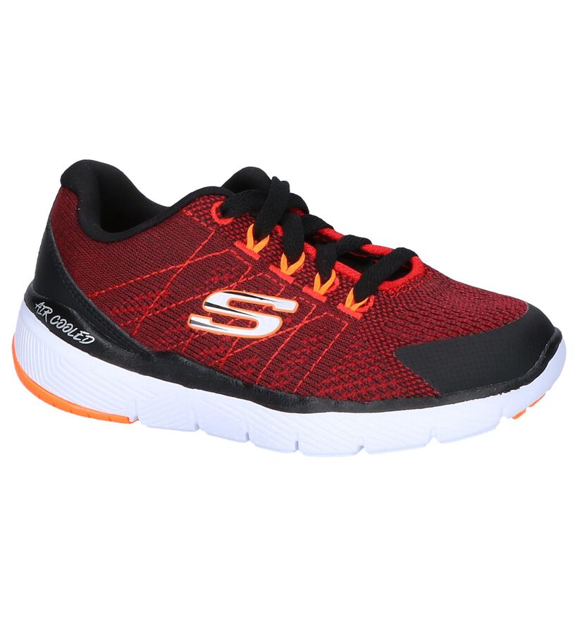 Skechers Flex Advantage 3.0 Kaki Sneakers in stof (256146)