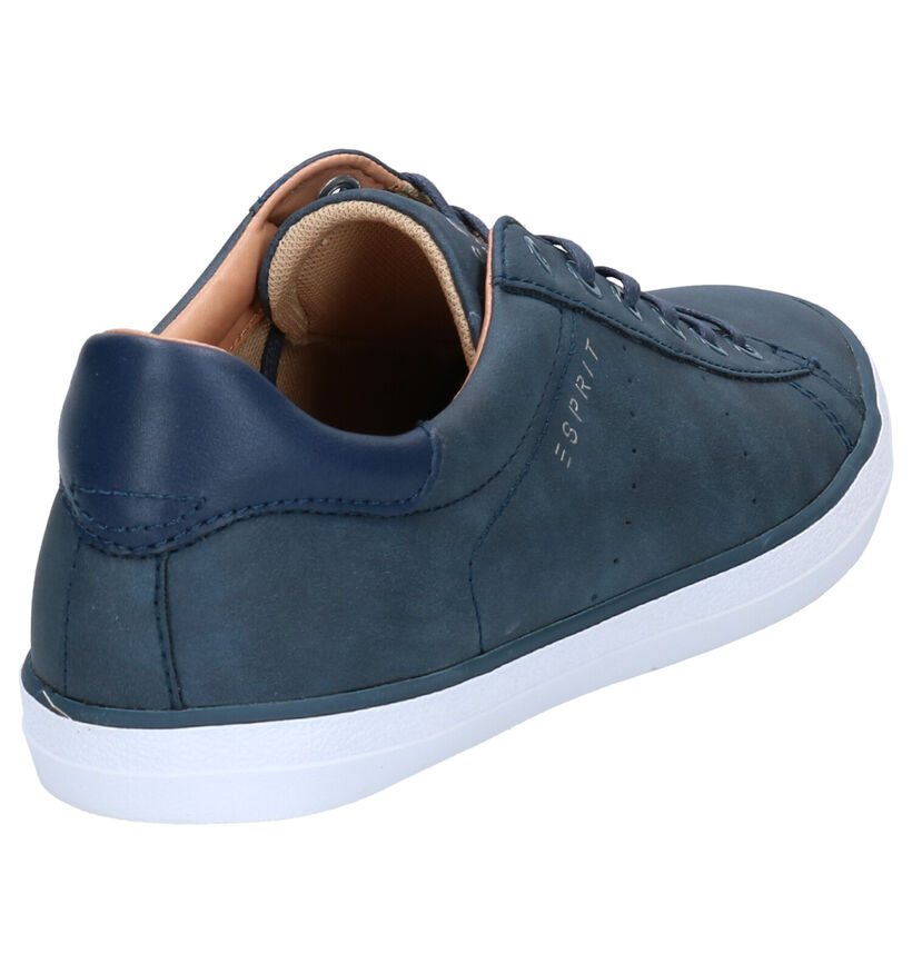 Esprit Miana Lu Chaussures à lacets en Bleu en simili cuir (270269)